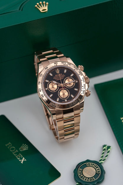 Rolex Daytona "Everose cadran noir" ref.116505