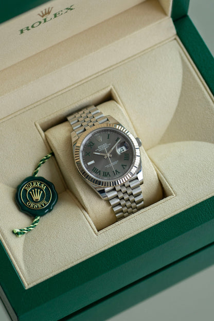 Rolex Datejust "Cadran Wimbledon" ref.126334